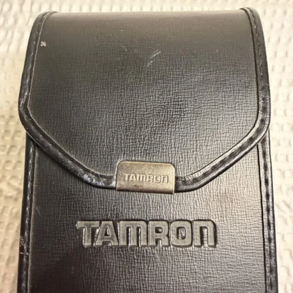 Vintage Tamron Camera Hard Case Made in Japan 6.5X2.5